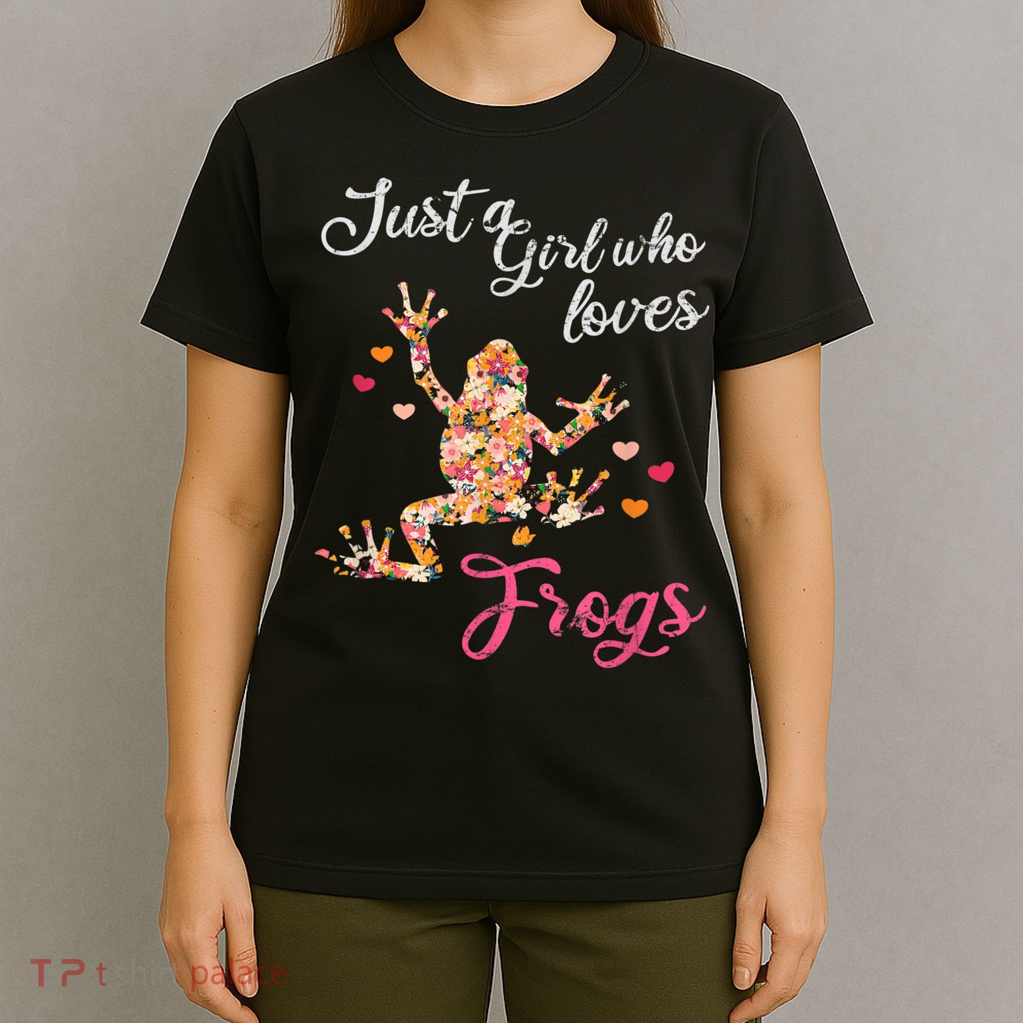 Just A Girl Who Loves Frogs T-Shirt