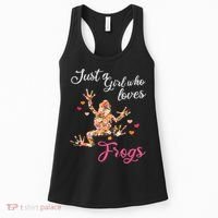 Just A Girl Who Loves Frogs Women's Tank Top thumb 0