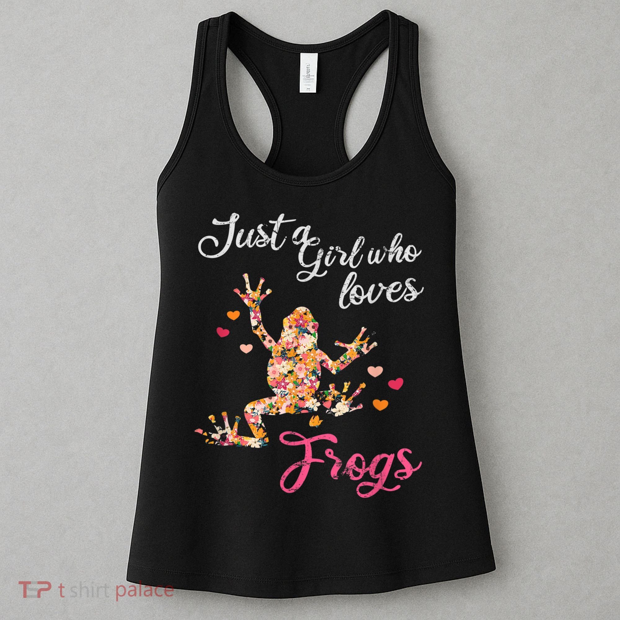 Just A Girl Who Loves Frogs Women's Tank Top