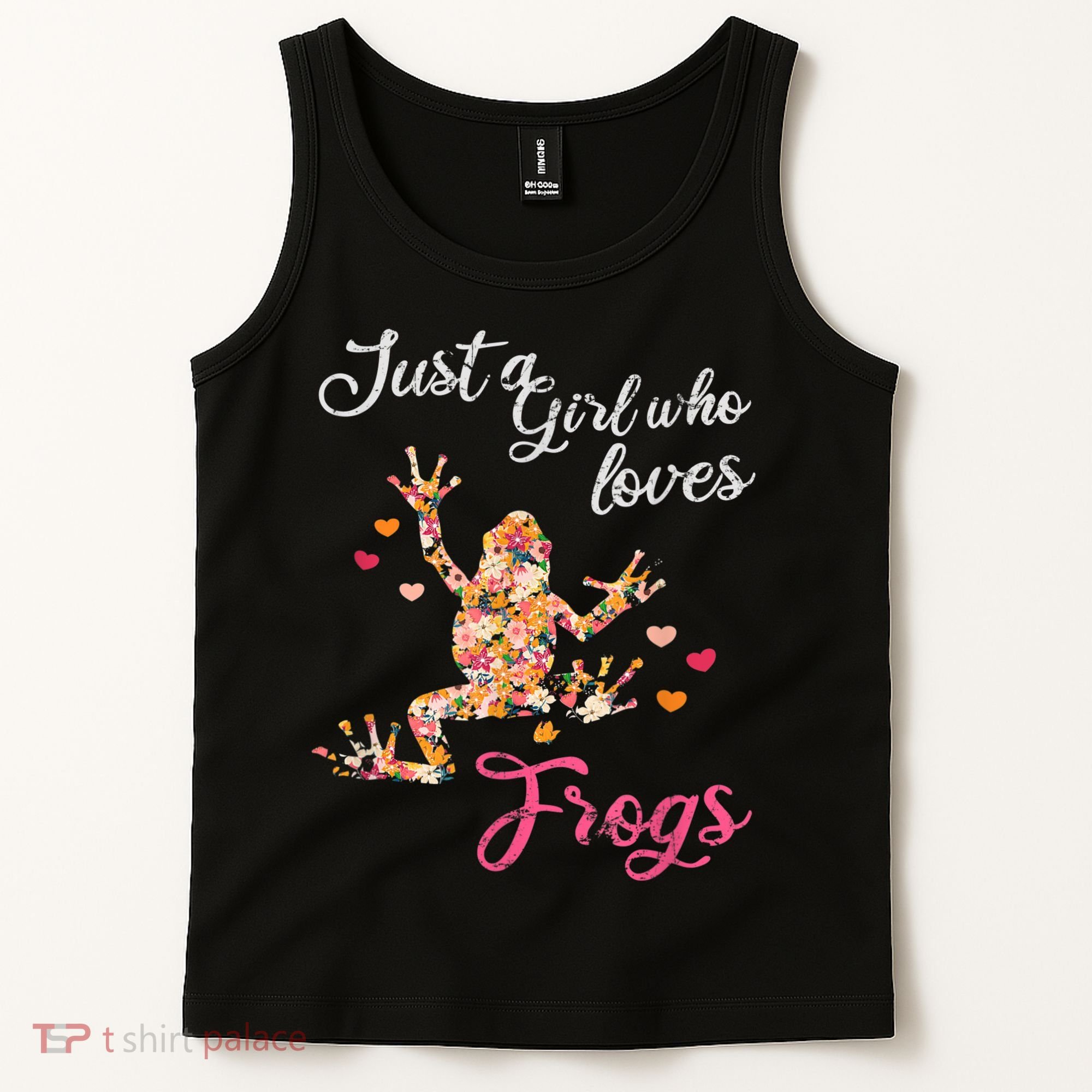 Just A Girl Who Loves Frogs Tank Top