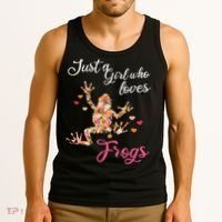 Just A Girl Who Loves Frogs Tank Top thumb 3