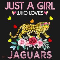Just A Girl Who Loves Jaguars Funny Mousepad thumb 1