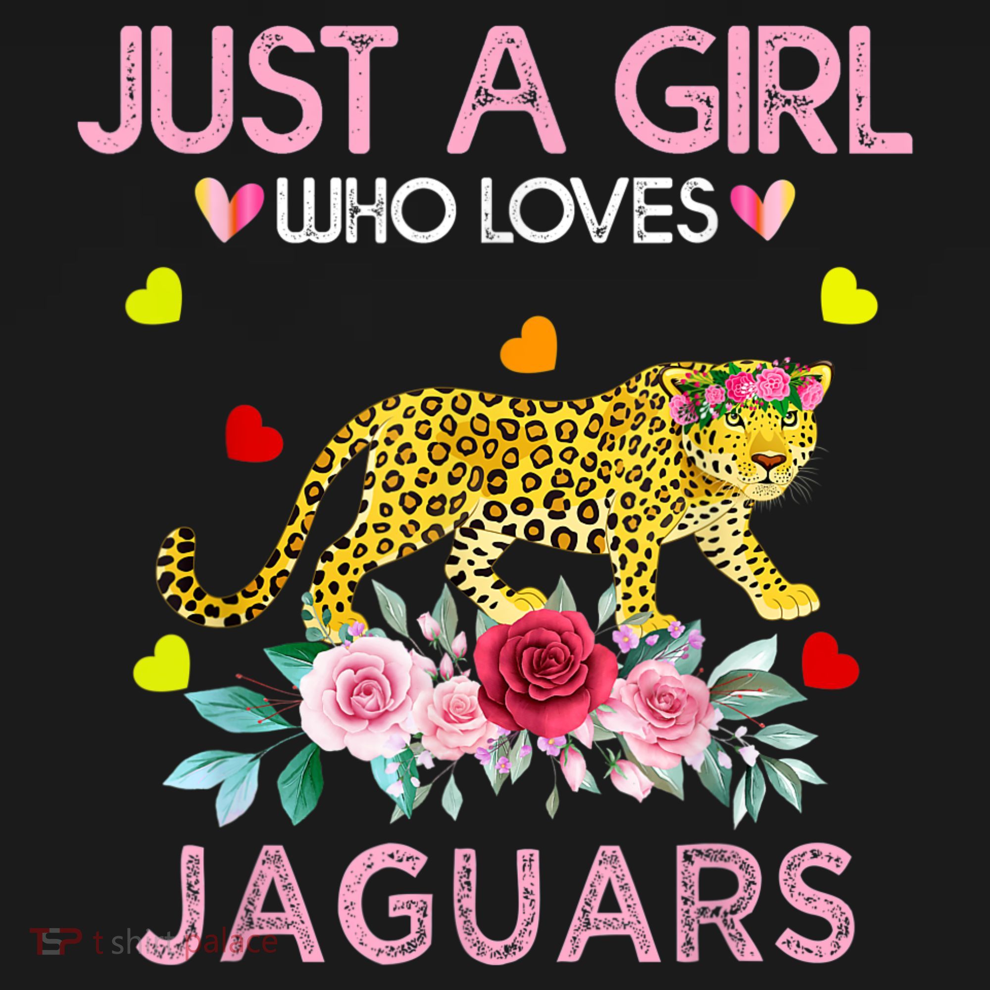 Just A Girl Who Loves Jaguars Funny Visor