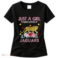 Just A Girl Who Loves Jaguars Funny Women's T-Shirt thumb 0
