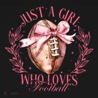 Just A Girl Who Love Football Fall Coquette Bow Baby Bodysuit thumb 2