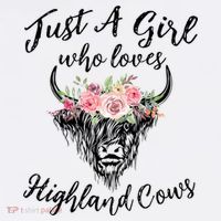 Just A Girl Who Loves Highland Cows Women Women's Tank Top thumb 5