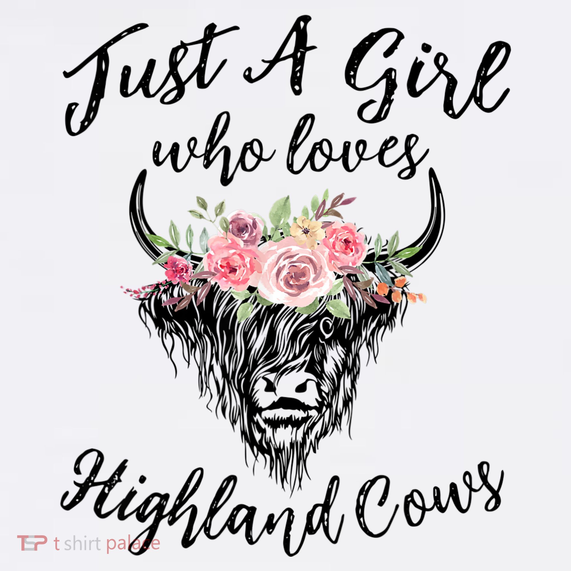 Just A Girl Who Loves Highland Cows Women Women's Tank Top