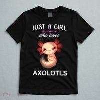 Just A Girl Who Loves Axolotls T-Shirt thumb 5
