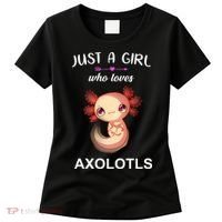 Just A Girl Who Loves Axolotls Women's T-Shirt thumb 0
