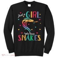 Just A Girl Who Loves Snakes Snake Gift Sweatshirt thumb 0