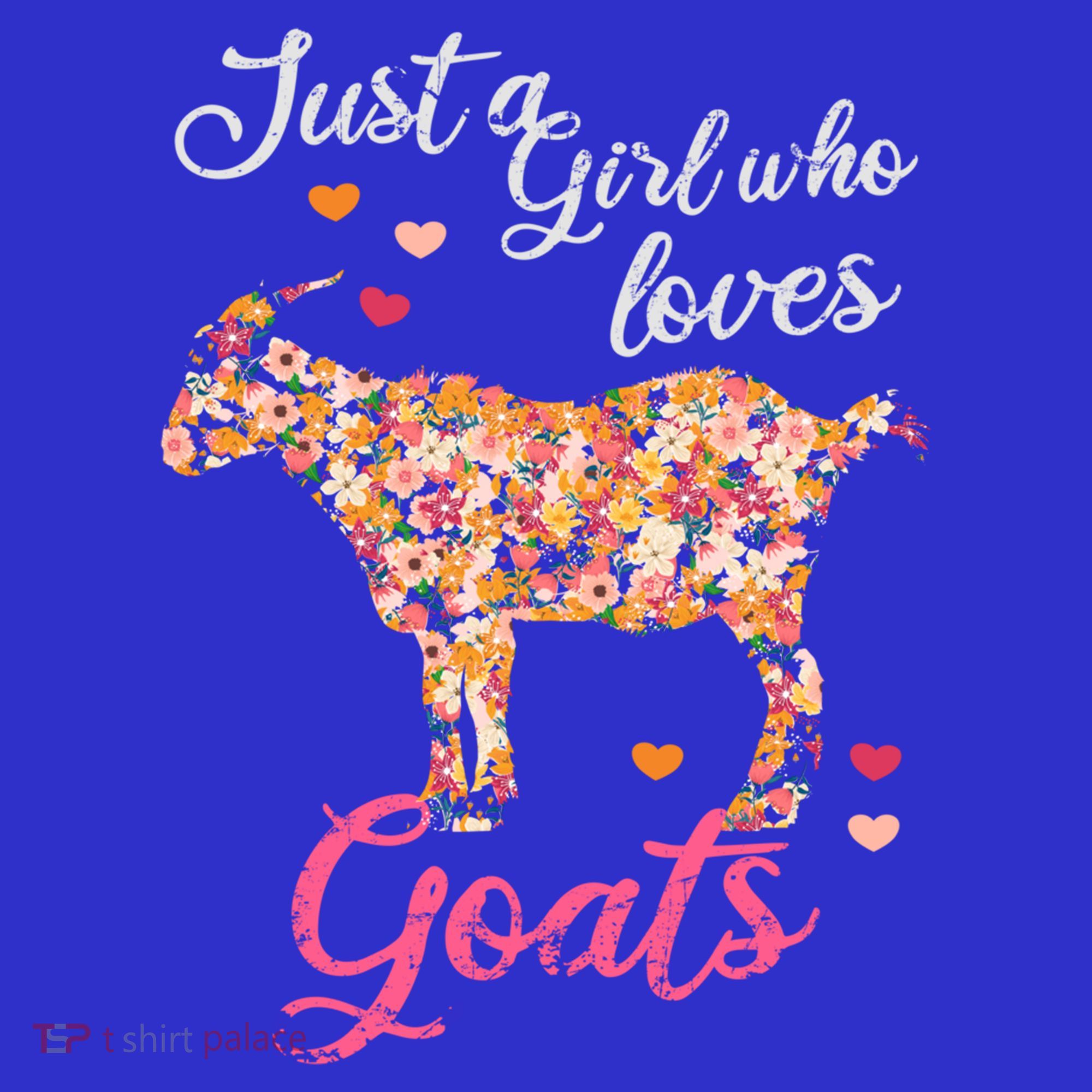 Just A Girl Who Loves Goats Gift Long Sleeve Shirt