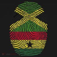 Jamaica And Ghana Fingerprint Half Jamaican Ghanaian Roots Women's Tank Top thumb 5