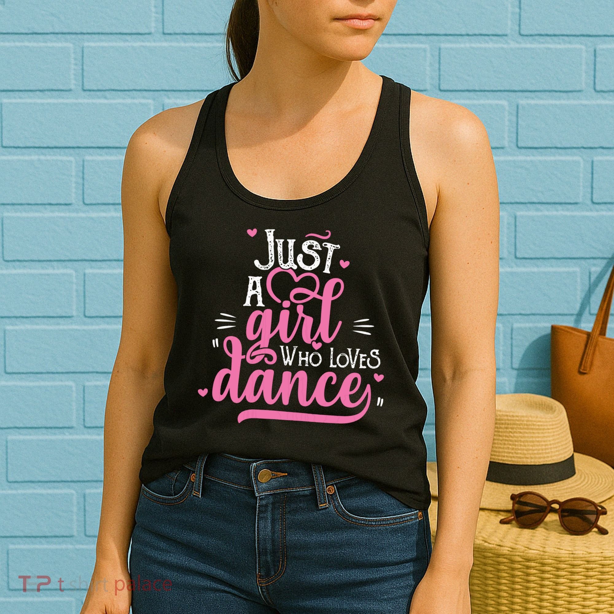 Just A Girl Who Loves Dance Gift For Dancer Women's Tank Top