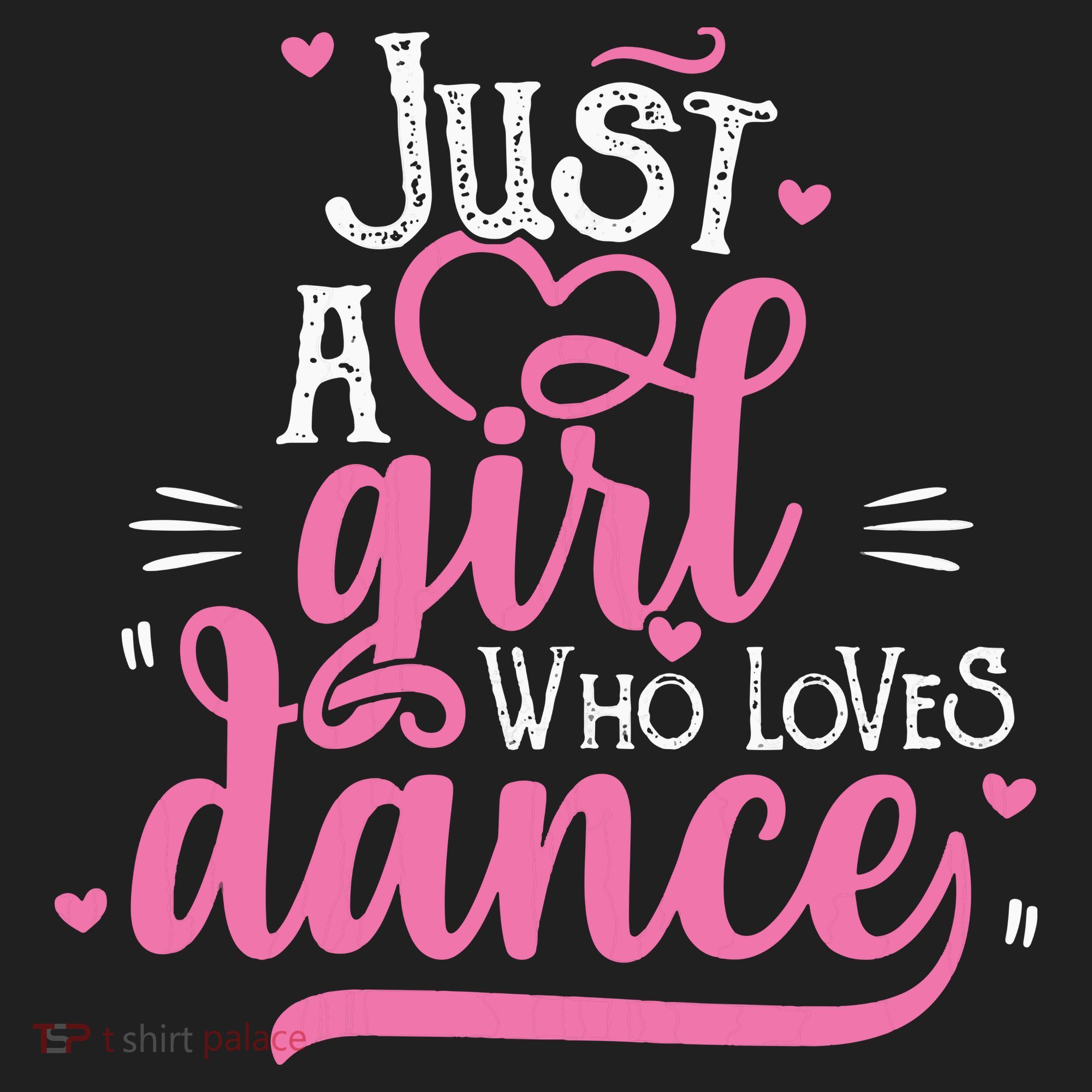 Just A Girl Who Loves Dance Gift For Dancer Golf Towel