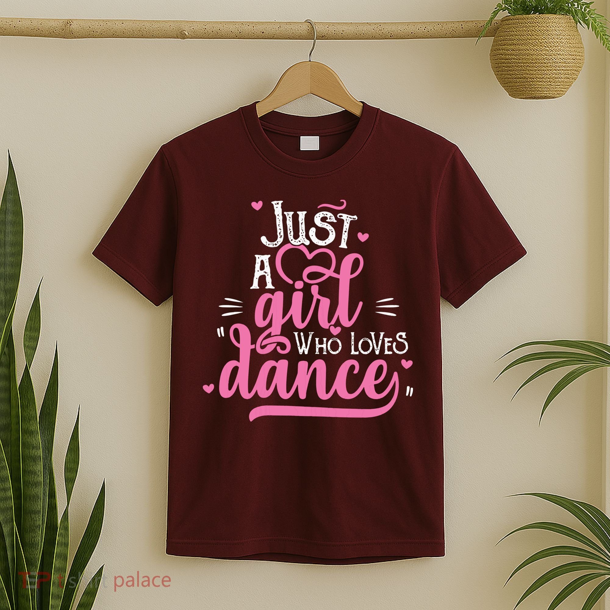 Just A Girl Who Loves Dance Gift For Dancer T-Shirt