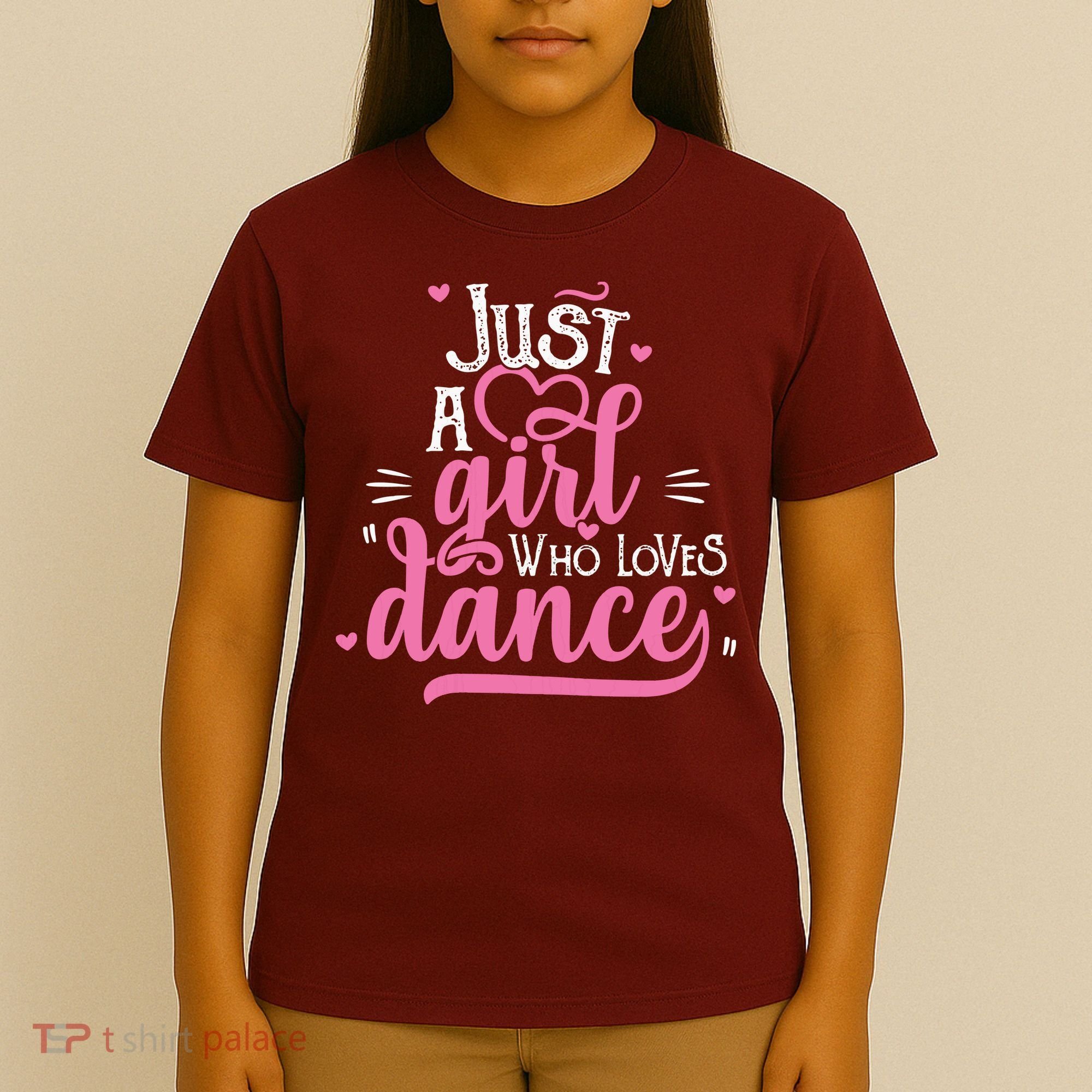 Just A Girl Who Loves Dance Gift For Dancer T-Shirt