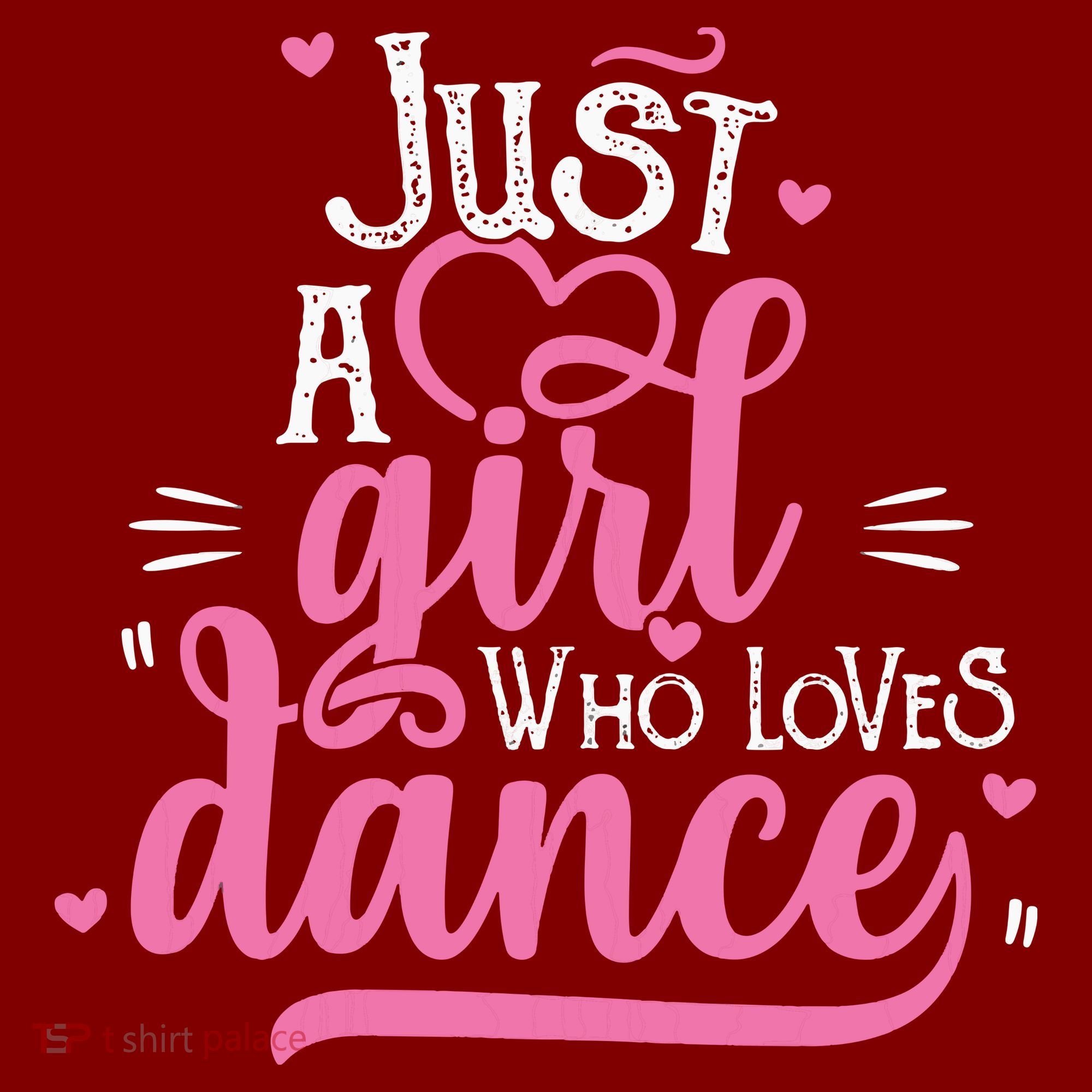 Just A Girl Who Loves Dance Gift For Dancer Mousepad