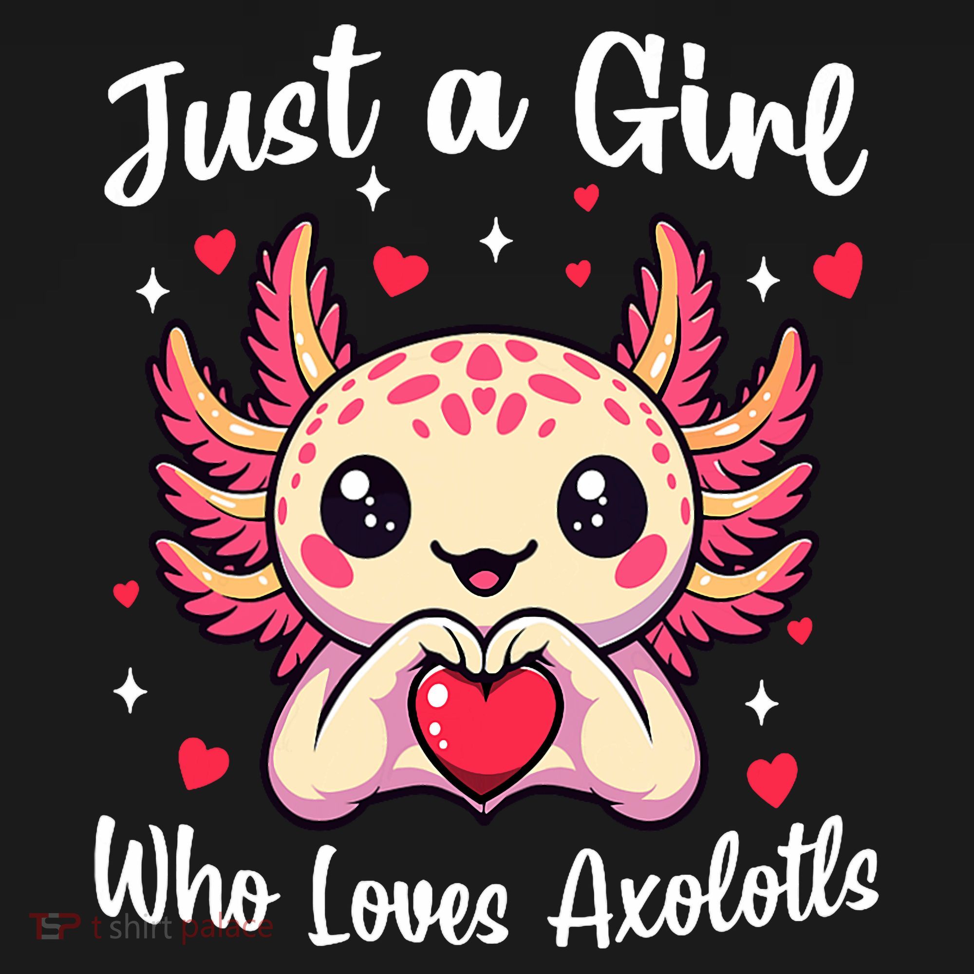 Just A Girl Who Loves Axolotls - Kawaii Axolotl Pet Lover Women's Tank Top