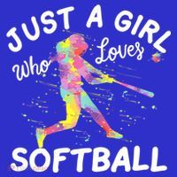 Just A Girl Who Loves Softball Women's Tank Top thumb 5