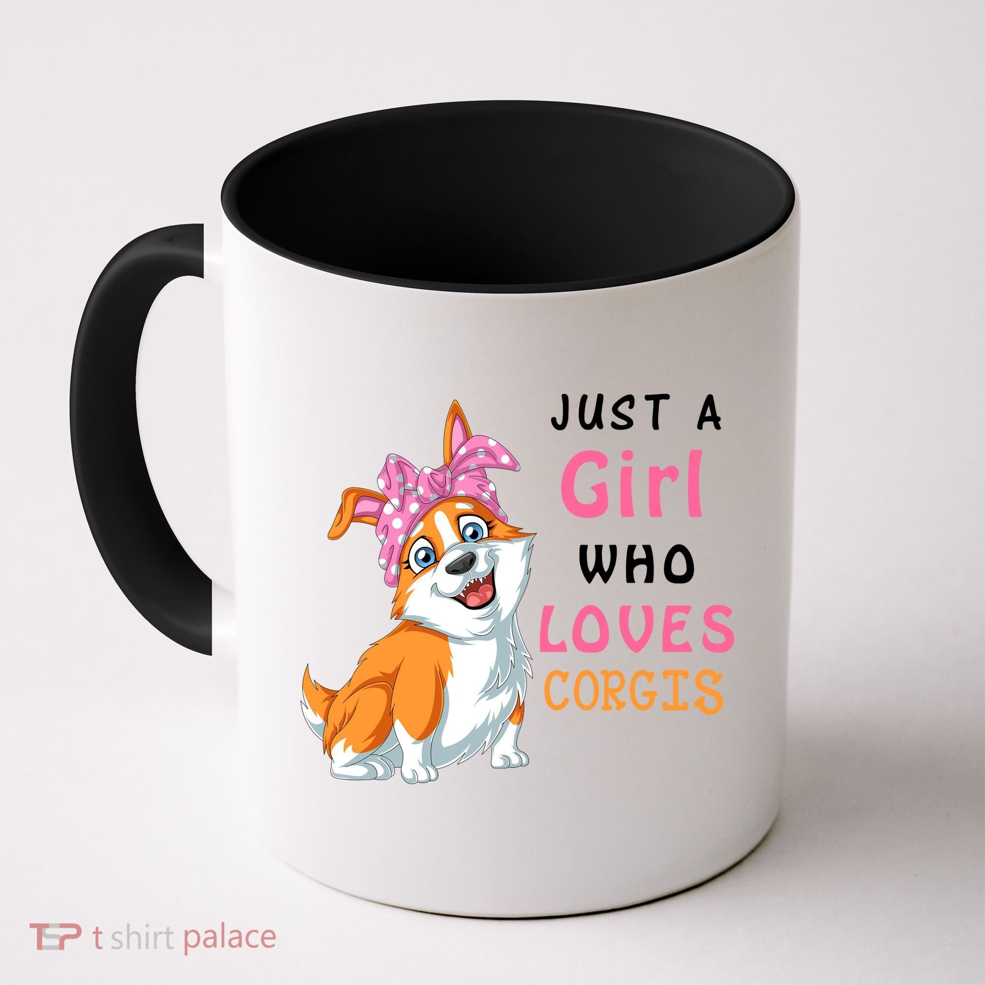 Just A Girl Who Loves Corgis Coffee Mug