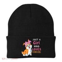 Just A Girl Who Loves Corgis Beanie thumb 0