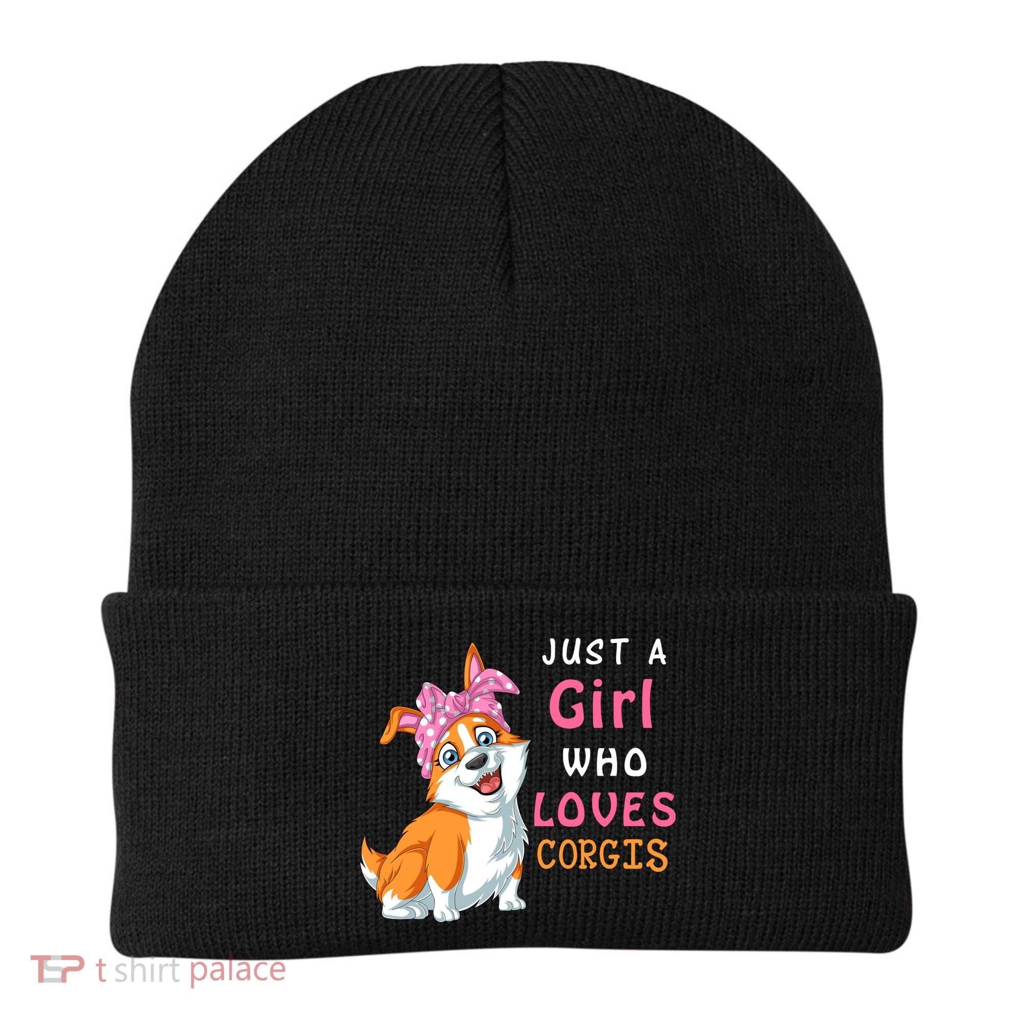 Just A Girl Who Loves Corgis Beanie
