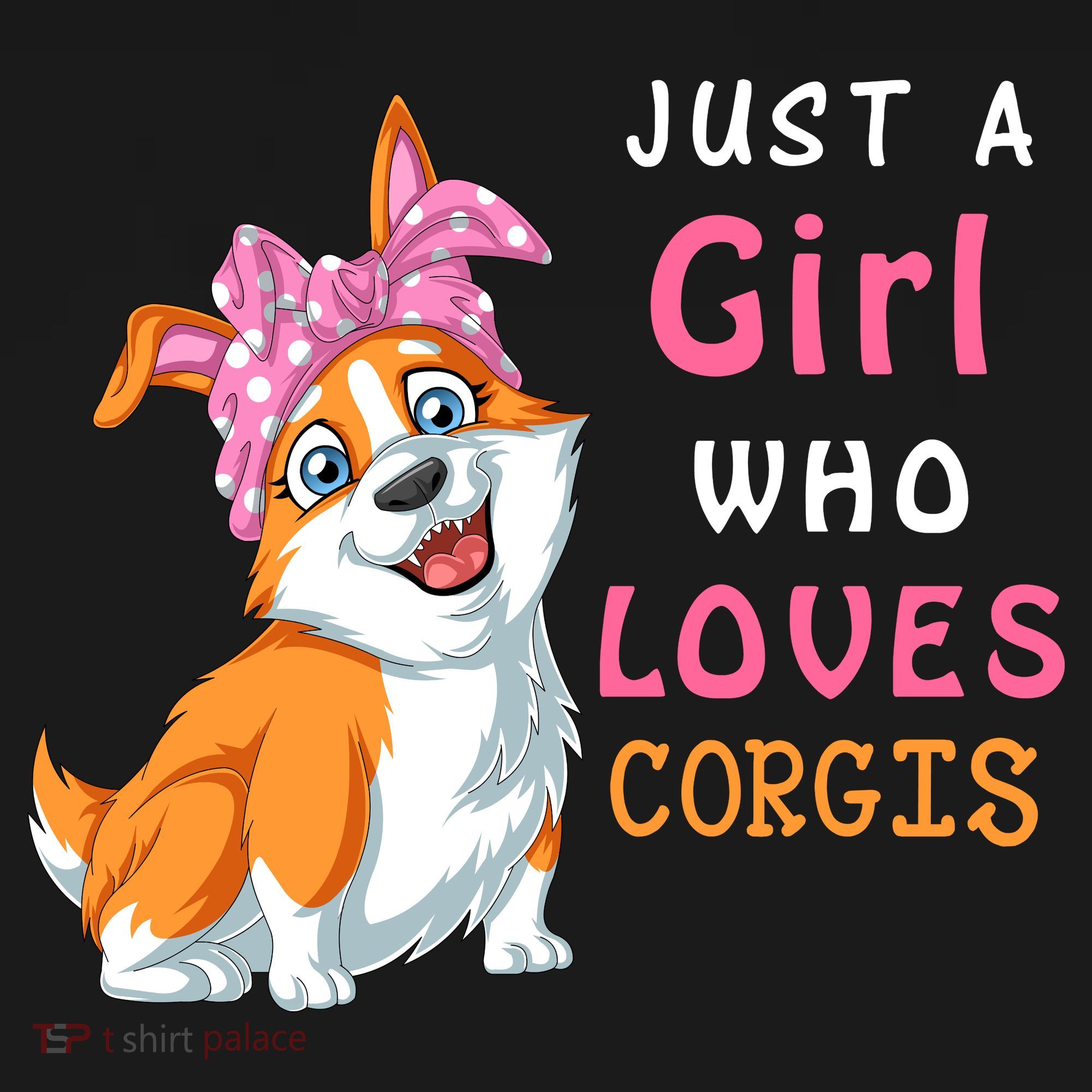 Just A Girl Who Loves Corgis Coaster