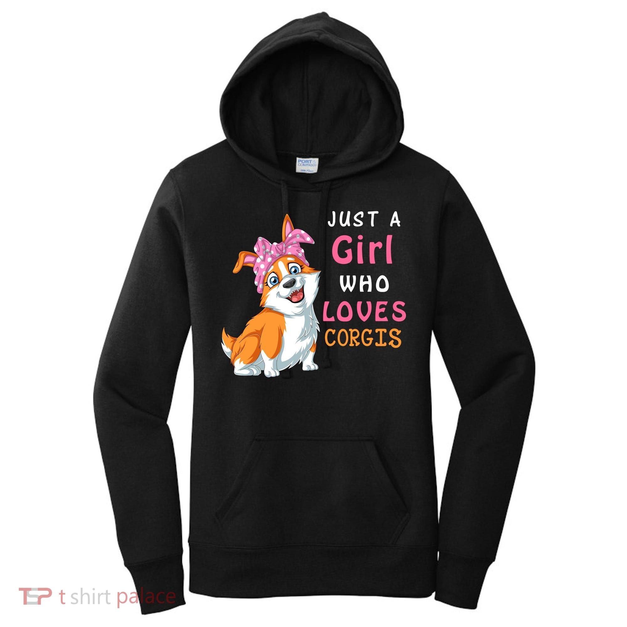 Just A Girl Who Loves Corgis Women's Hoodie