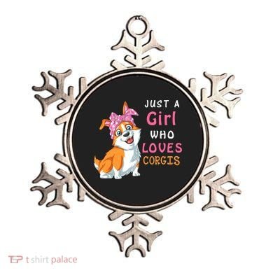 Just A Girl Who Loves Corgis Ornament