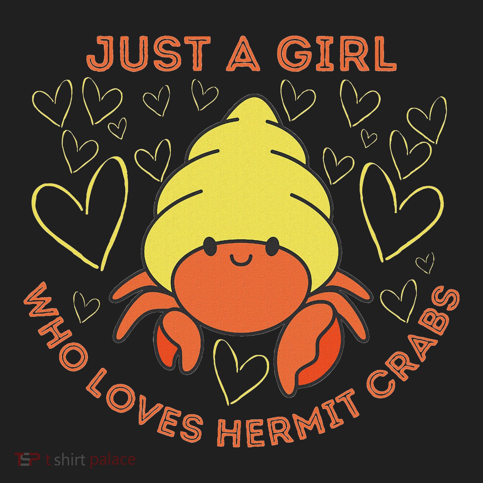 Just A Girl Who Loves Hermit Crabs Cute Hermit Crab Lover Hat
