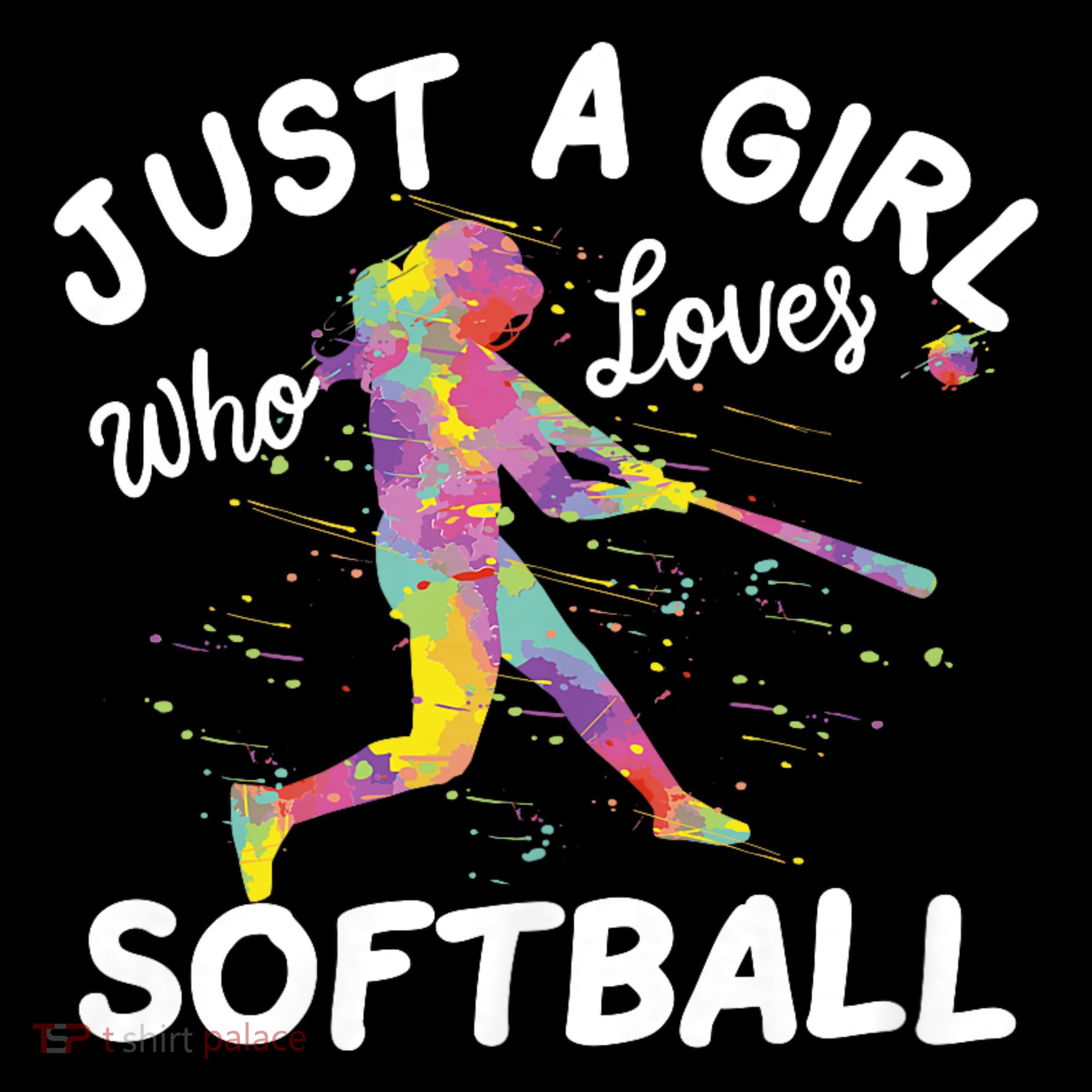 Just A Girl Who Loves Softball Coffee Mug