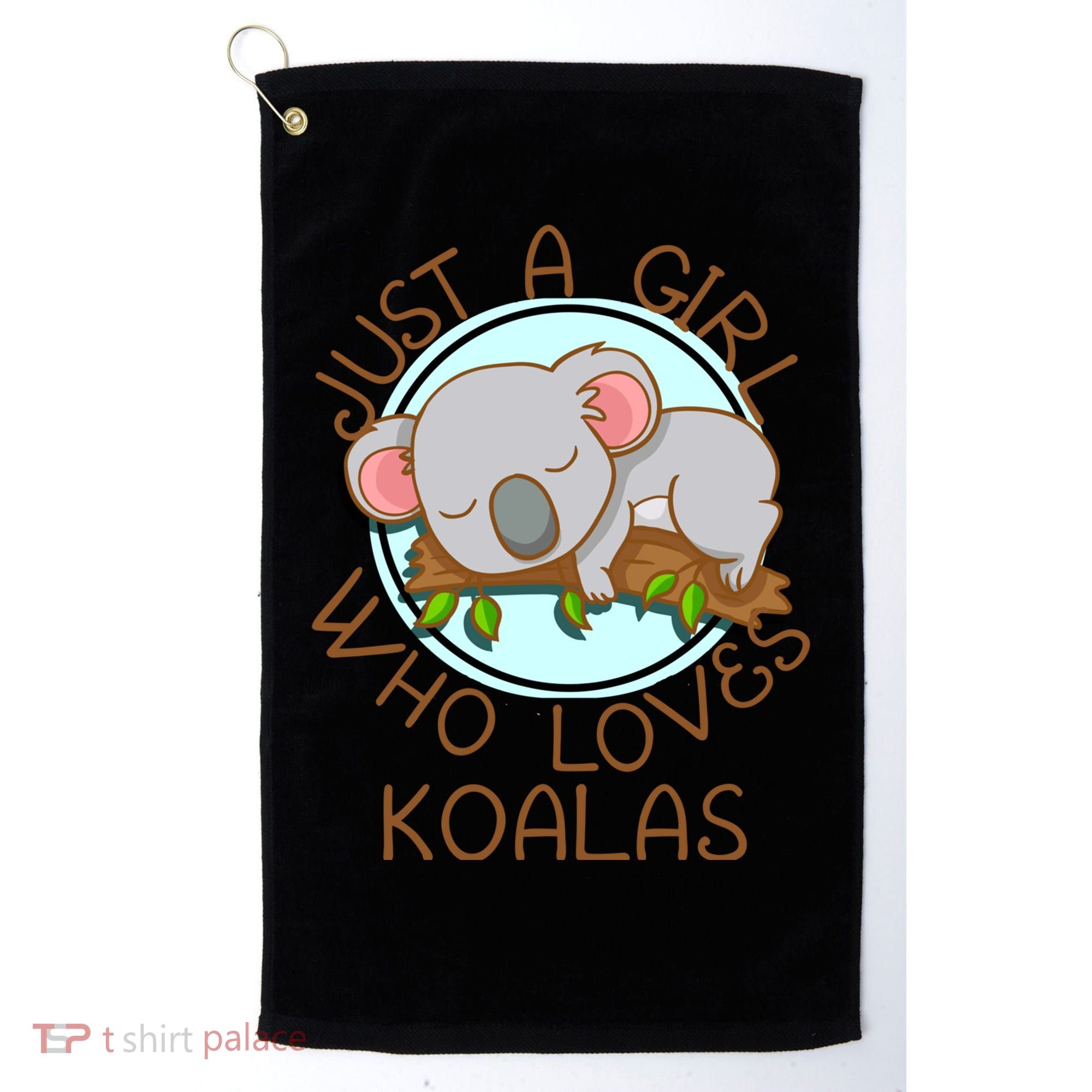 Just A Girl Who Loves Koala Bear Gift Golf Towel