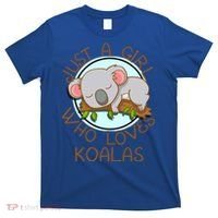 Just A Girl Who Loves Koala Bear Gift T-Shirt thumb 0