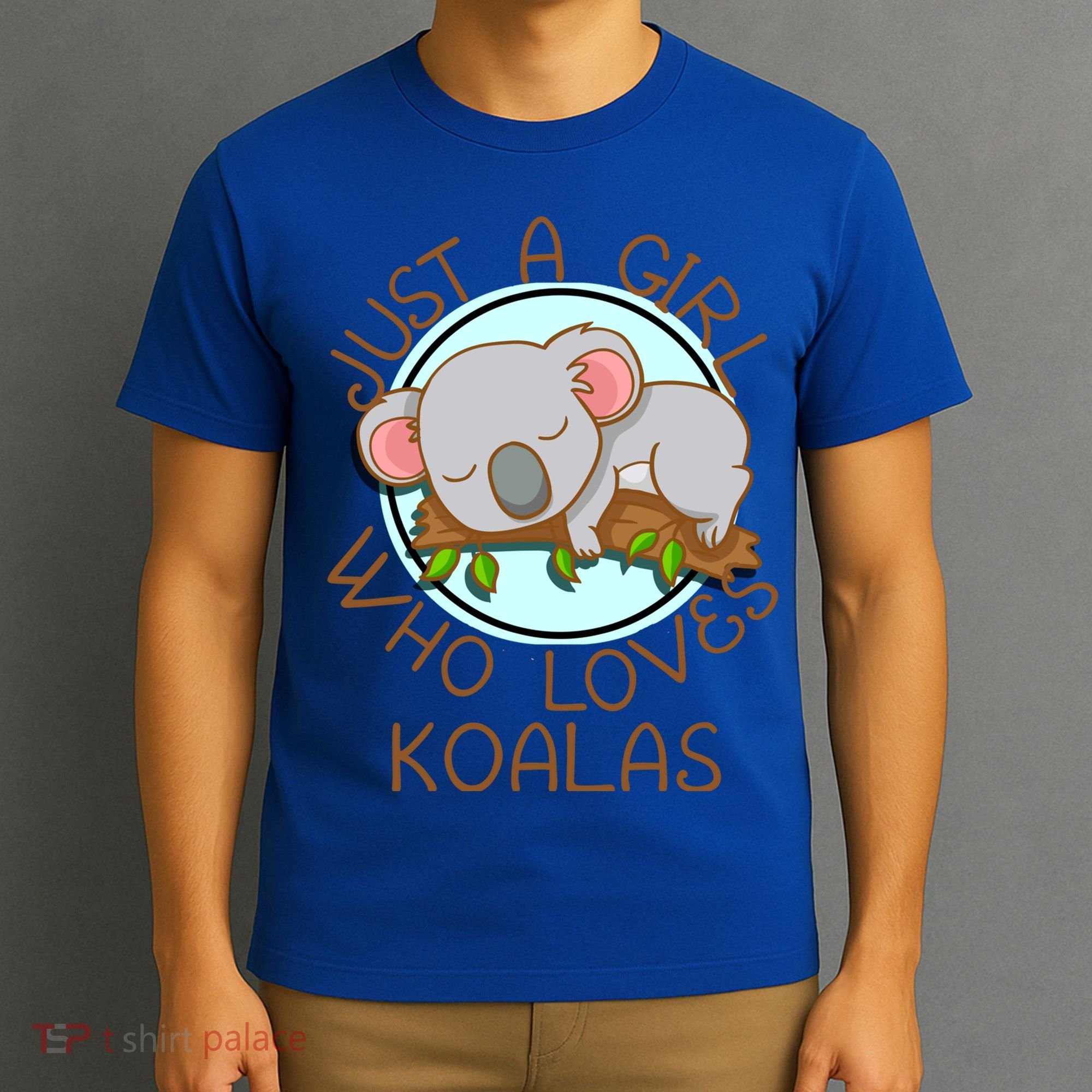 Just A Girl Who Loves Koala Bear Gift T-Shirt