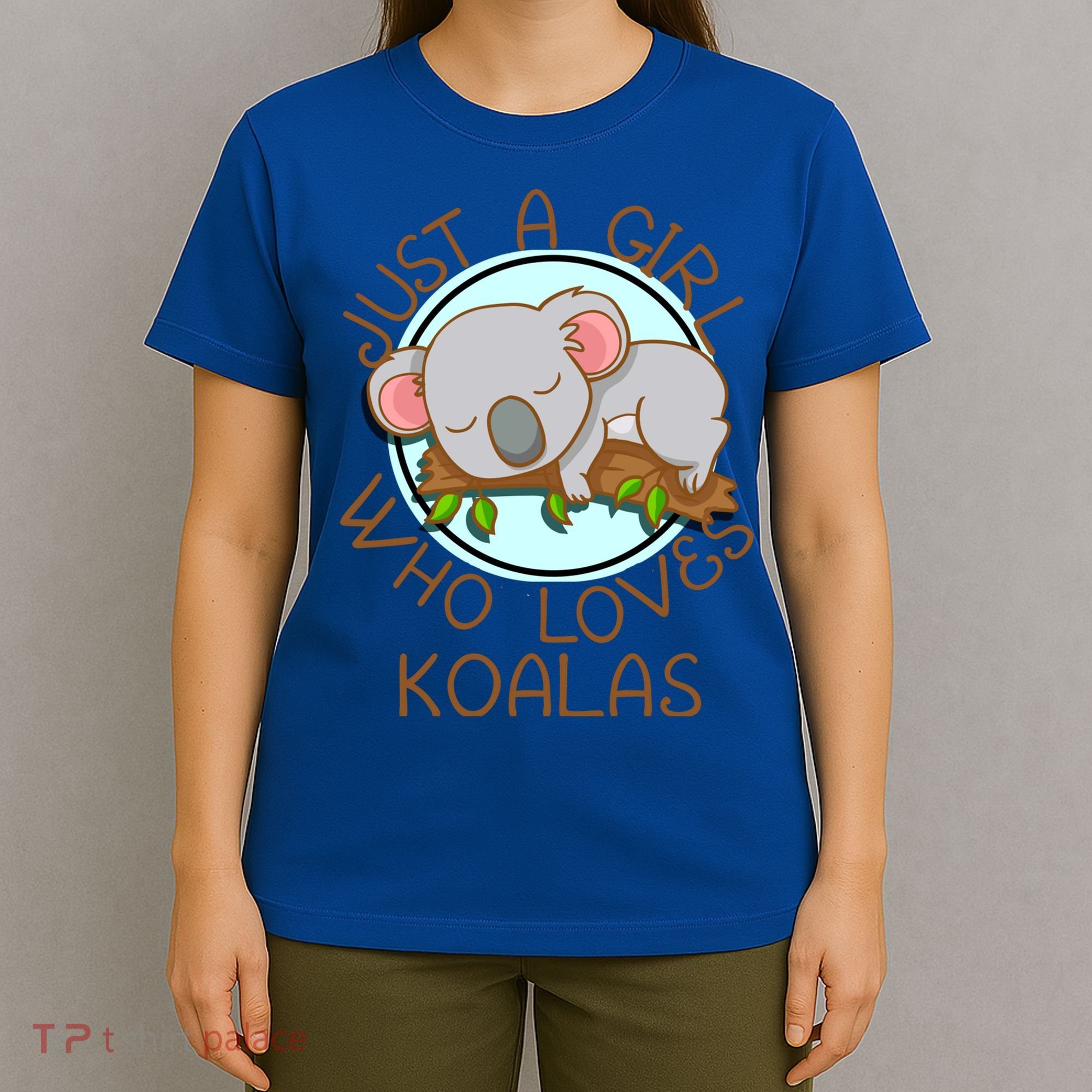 Just A Girl Who Loves Koala Bear Gift T-Shirt