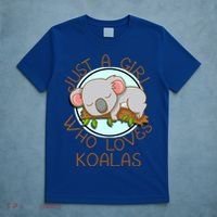 Just A Girl Who Loves Koala Bear Gift T-Shirt thumb 5