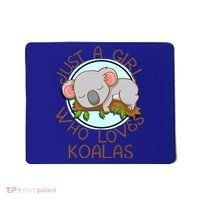 Just A Girl Who Loves Koala Bear Gift Mousepad thumb 0