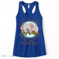 Just A Girl Who Loves Koala Bear Gift Women's Tank Top thumb 0
