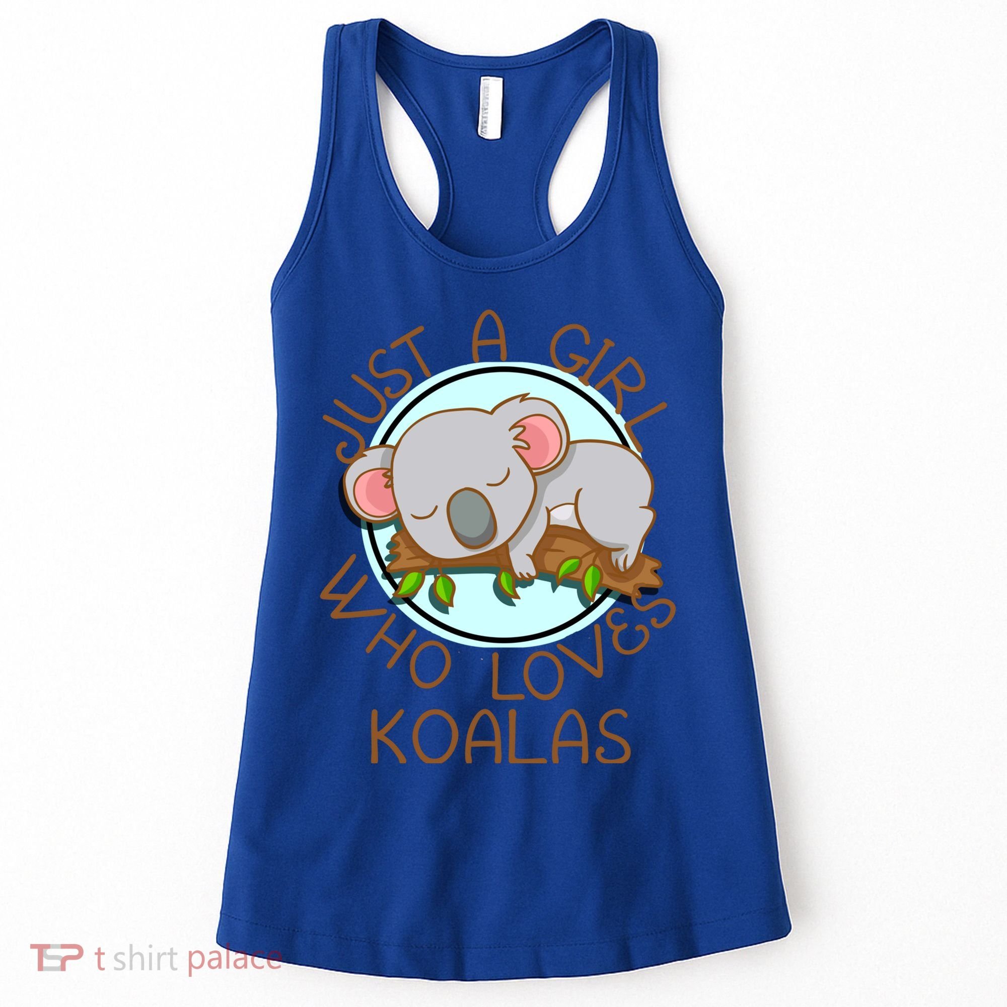 Just A Girl Who Loves Koala Bear Gift Women's Tank Top