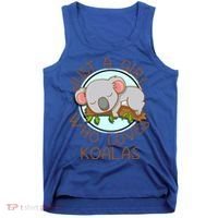 Just A Girl Who Loves Koala Bear Gift Tank Top thumb 0