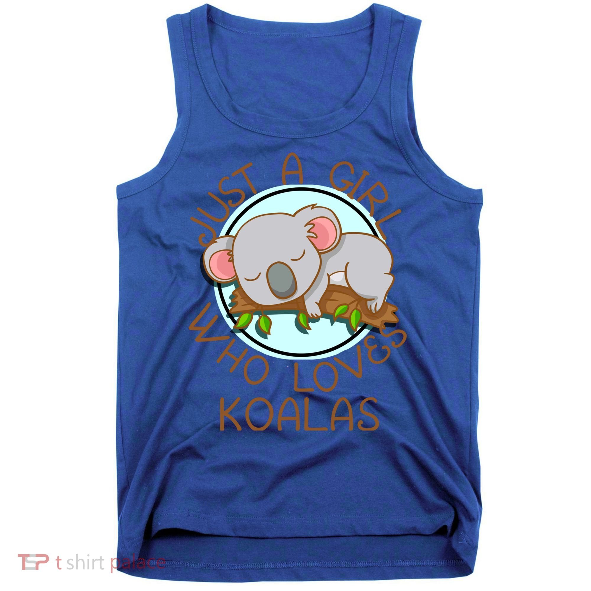 Just A Girl Who Loves Koala Bear Gift Tank Top