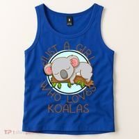 Just A Girl Who Loves Koala Bear Gift Tank Top thumb 2