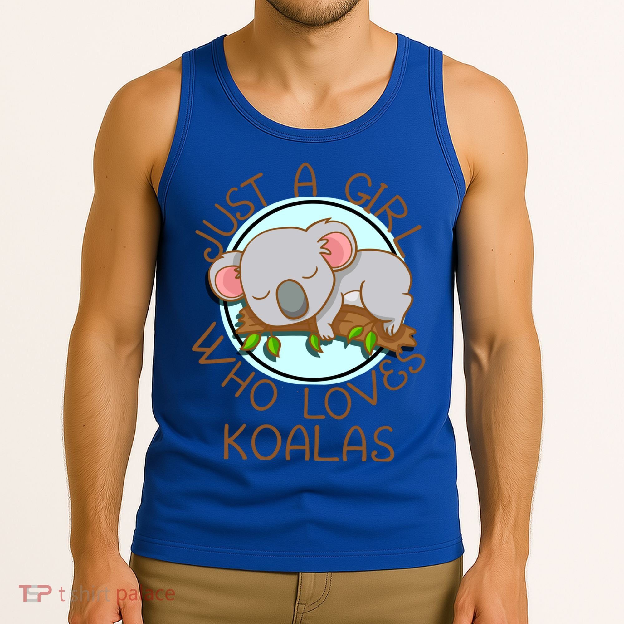 Just A Girl Who Loves Koala Bear Gift Tank Top