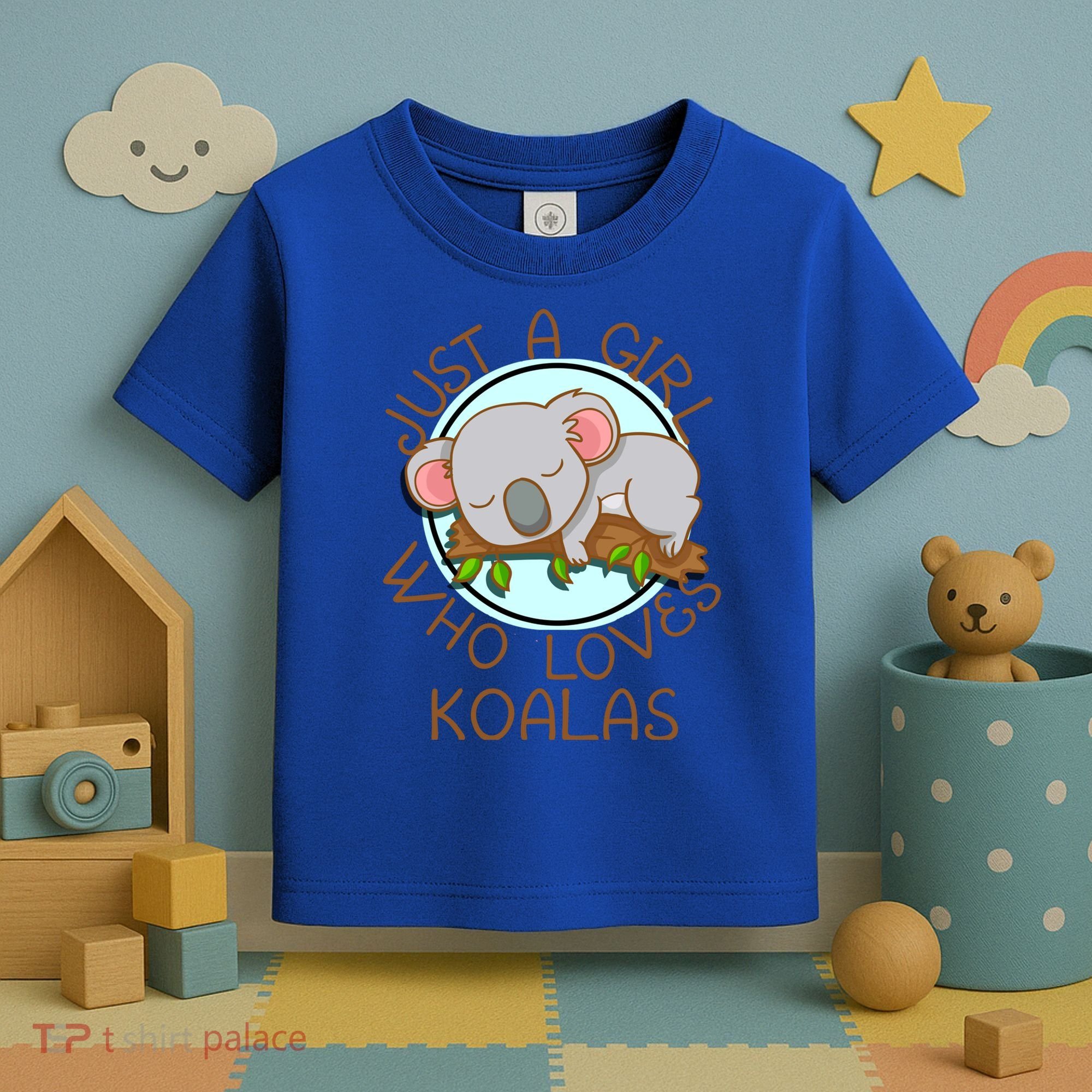 Just A Girl Who Loves Koala Bear Gift Toddler T-Shirt