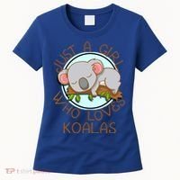 Just A Girl Who Loves Koala Bear Gift Women's T-Shirt thumb 0