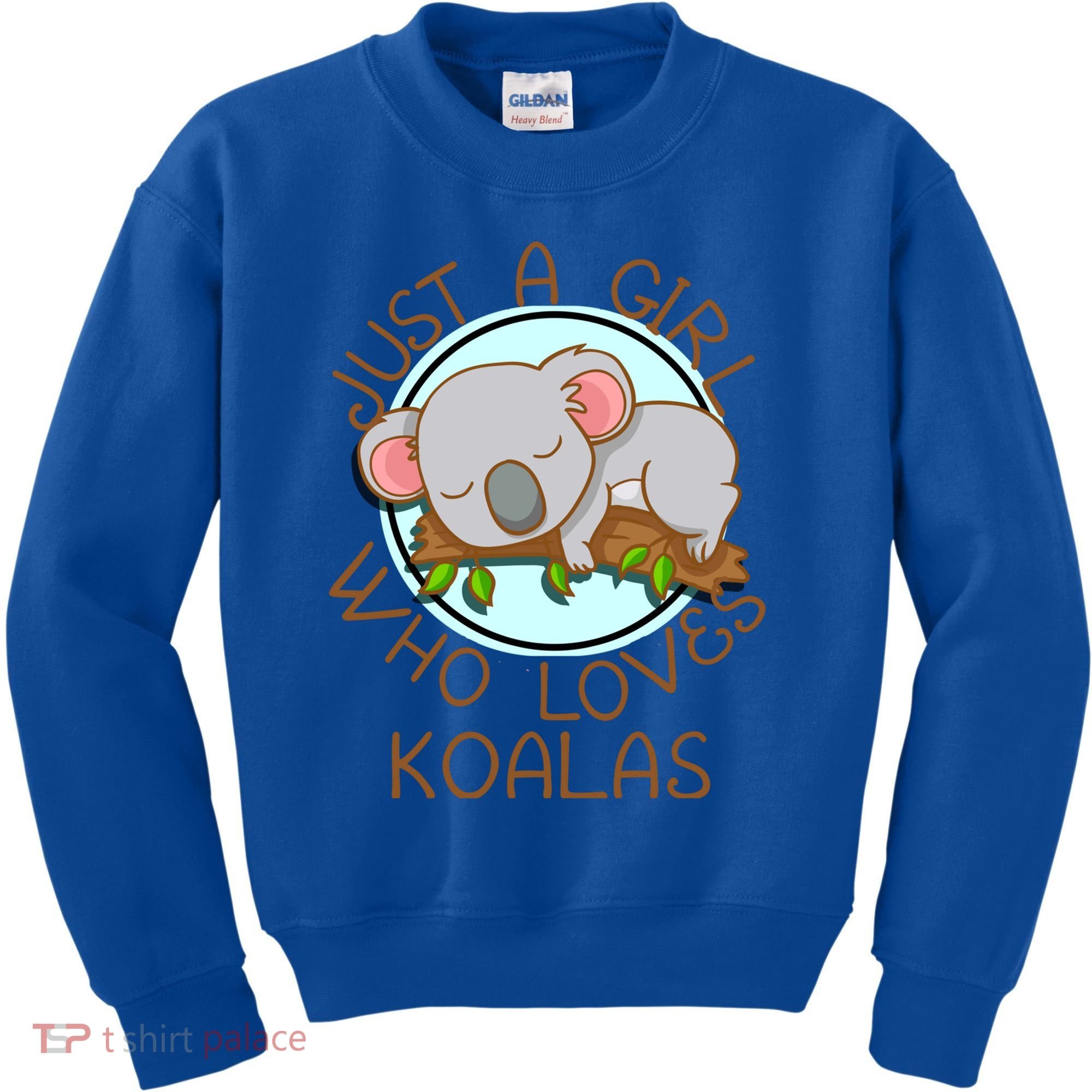 Just A Girl Who Loves Koala Bear Gift Kids Sweatshirt