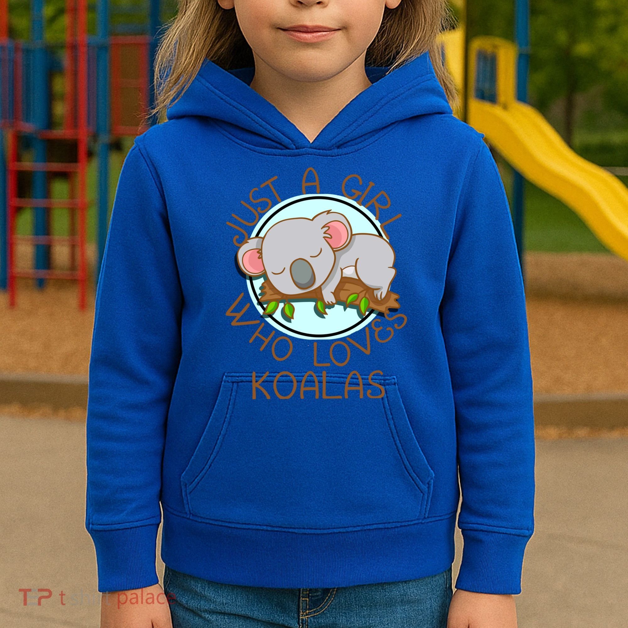 Just A Girl Who Loves Koala Bear Gift Kids Hoodie