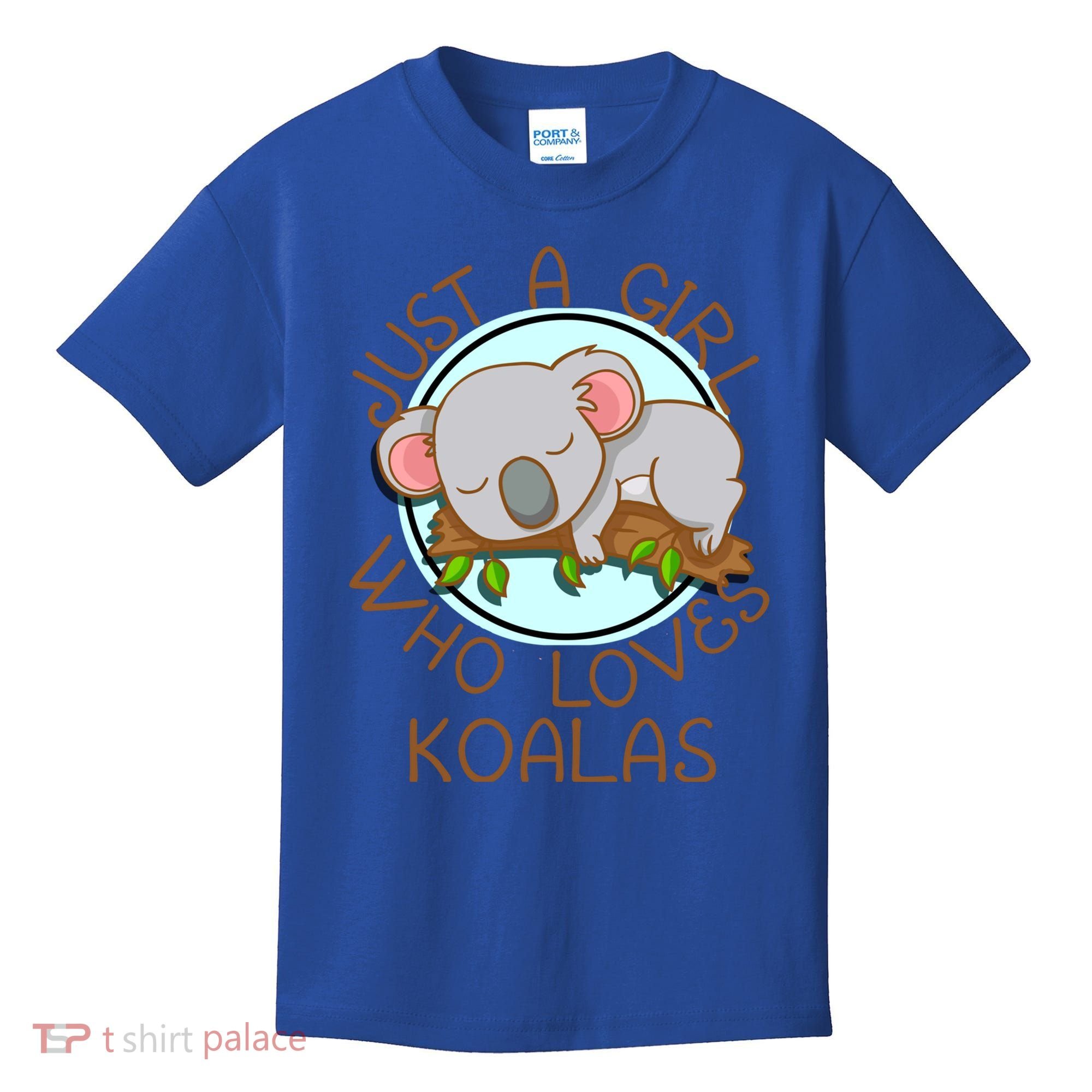 Just A Girl Who Loves Koala Bear Gift Kids T-Shirt