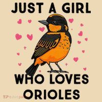Just A Girl Who Really Loves Orioles Tote Bag thumb 4
