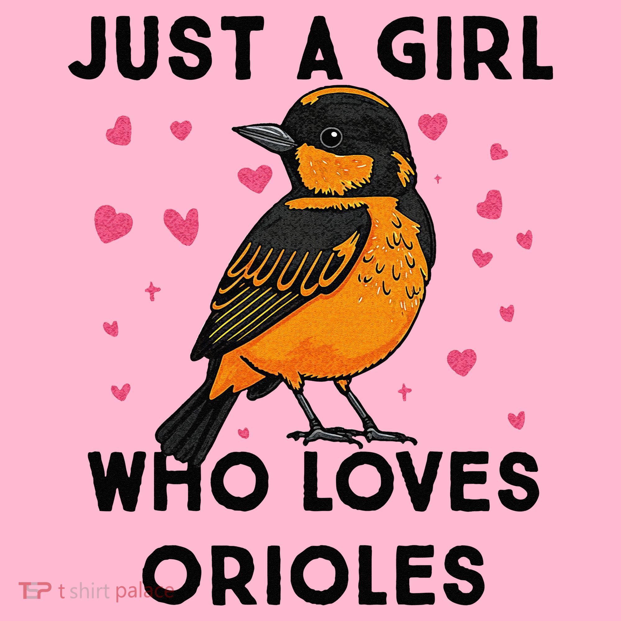 Just A Girl Who Really Loves Orioles Coaster